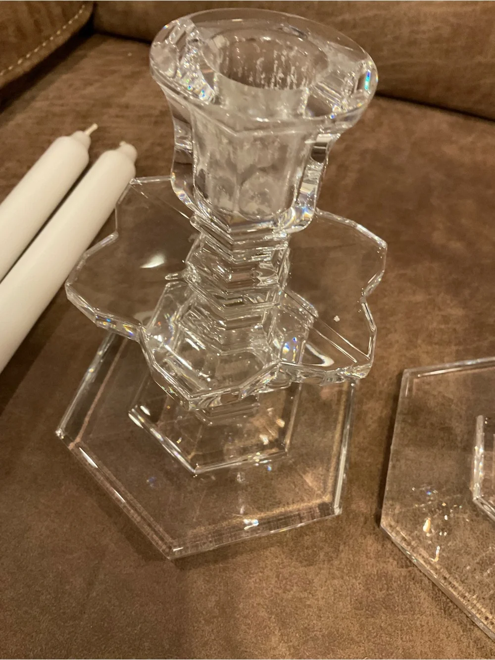 Vintage Waterford Paradisio Candlesticks